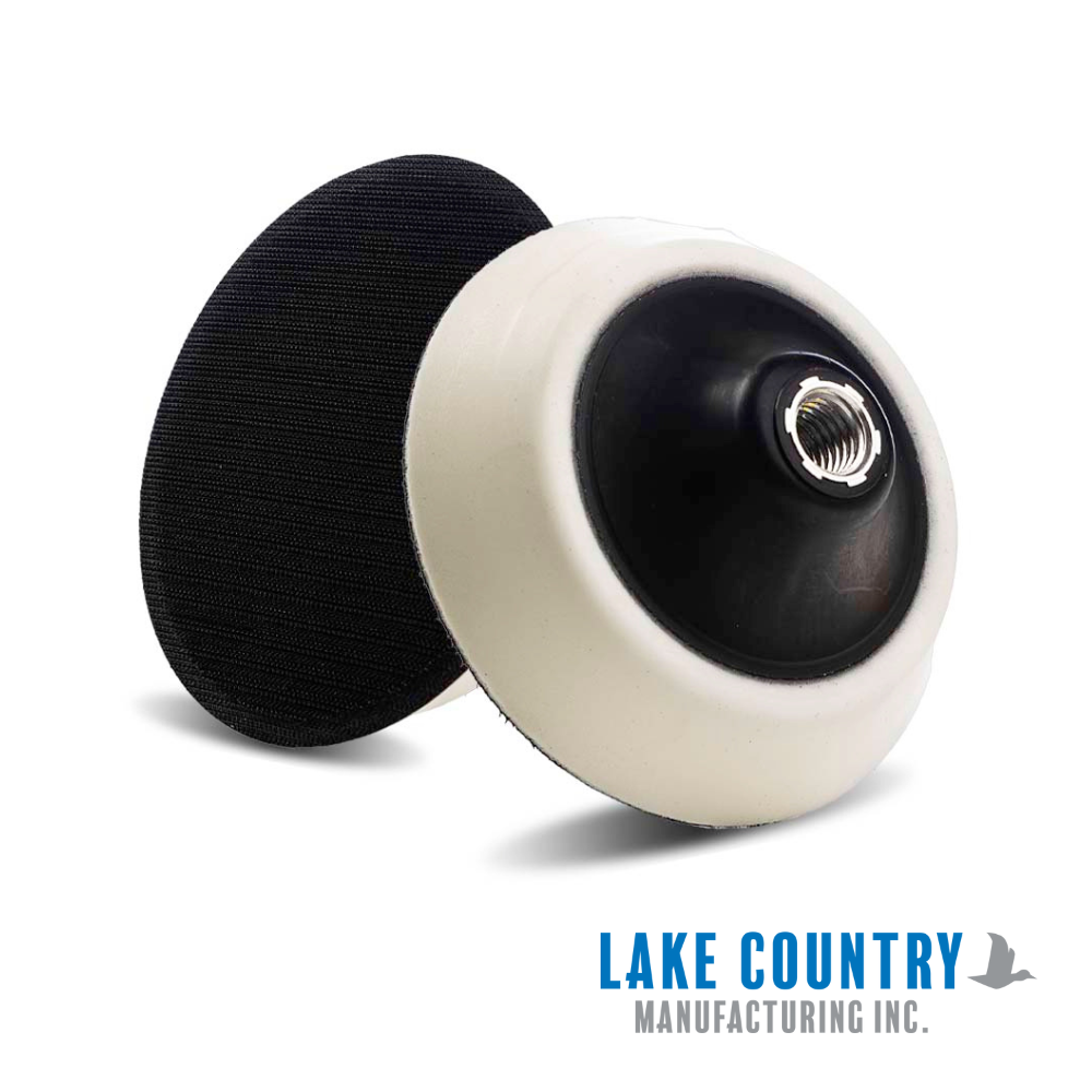 Lake Country White Extra Soft Edge Urethane Rotary Backing Plates (5/8 ...