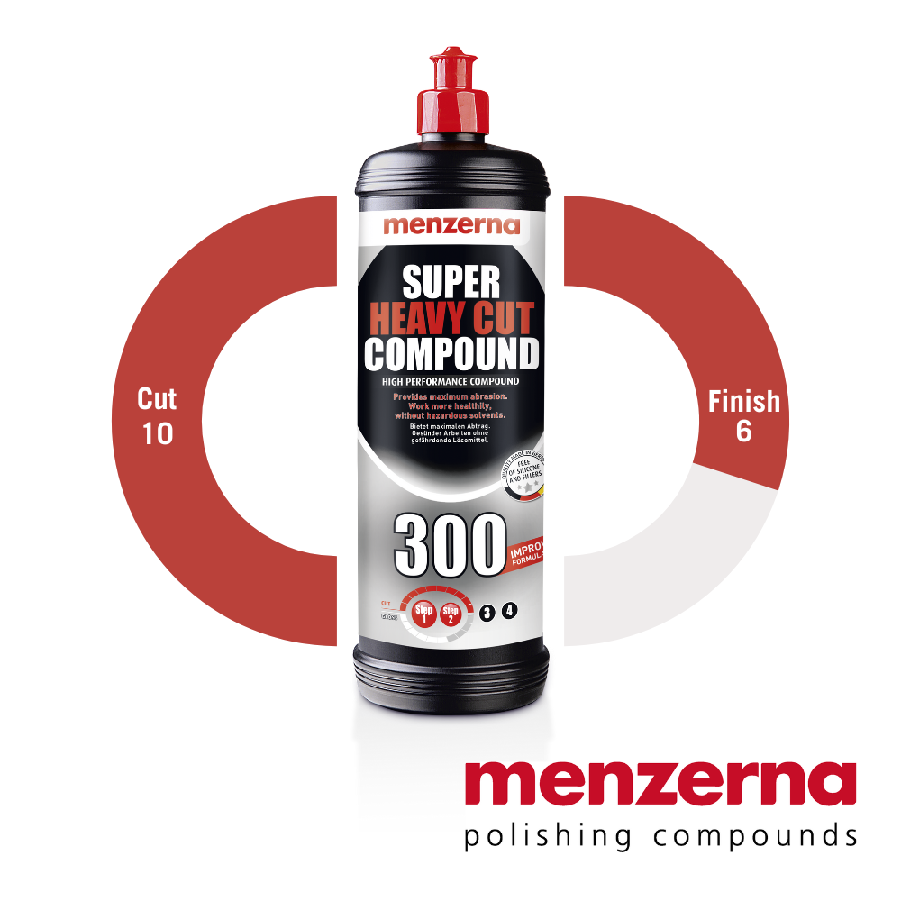 Jual Improved Formula! Menzerna Super Heavy Cut Compound/ Shcc 300 Germany 1 Liter Professional Polish