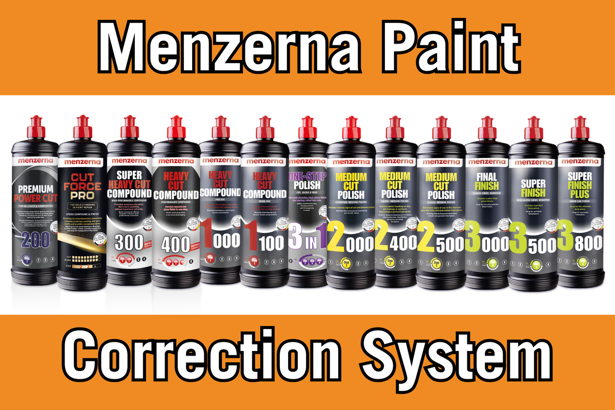 The Menzerna Automotive/Marine Polishing System
