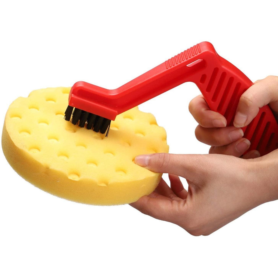 Foam Pad Conditioner & Cleaning Brush