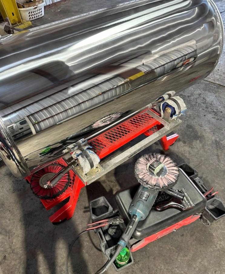 Customer results with Hilzinger Pink and Menzerna 439T Heavy Cut only