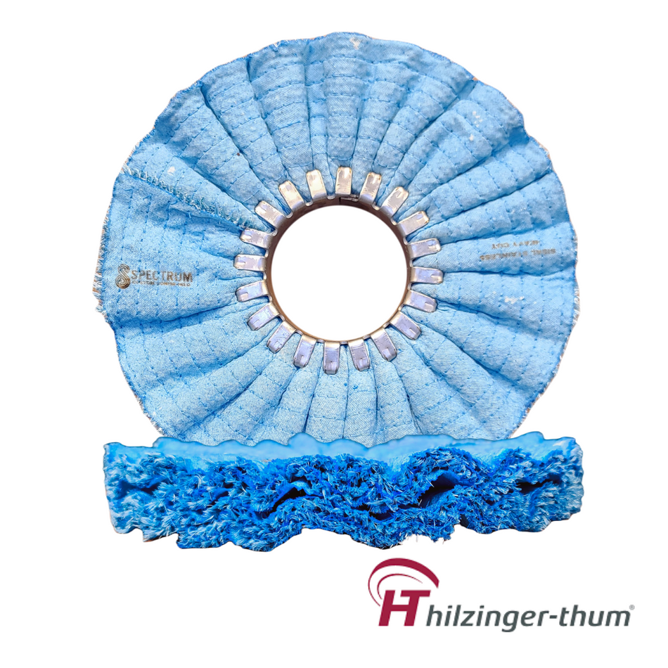 10" x 3" Premium Medium-Soft Dip-Treated Sisal Airway Buffing Wheel