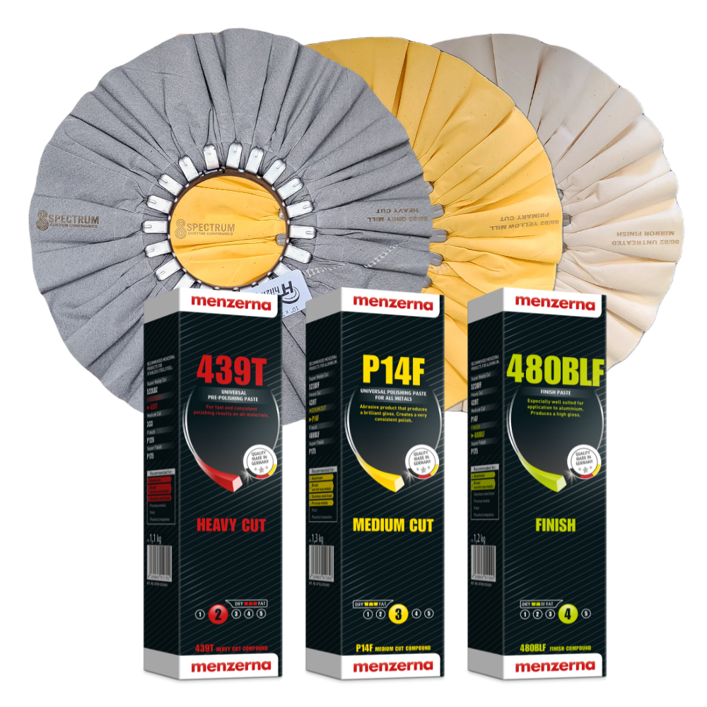 Spectrum Starter Aluminum Polishing Kit – Spectrum AB LLC