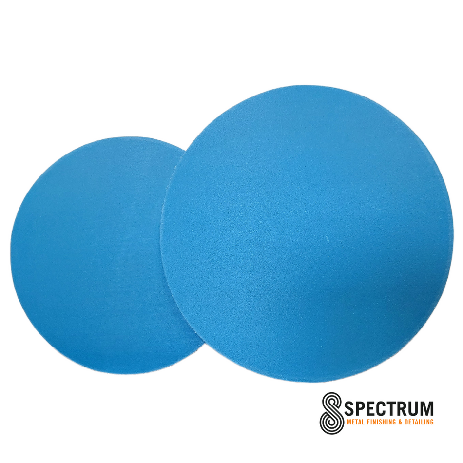 Blue Ultra Premium 320 Grit Hook & Loop Sandpaper Discs (3", 5", 6")