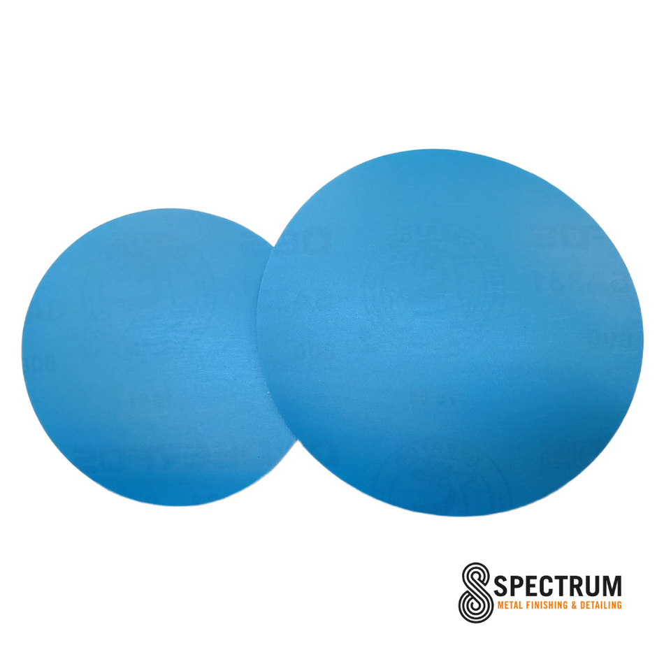 Blue Ultra Premium 800 Grit Hook & Loop Sandpaper Discs (3", 5", 6")